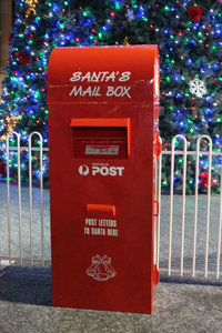 Santa's mail box in Brisbane