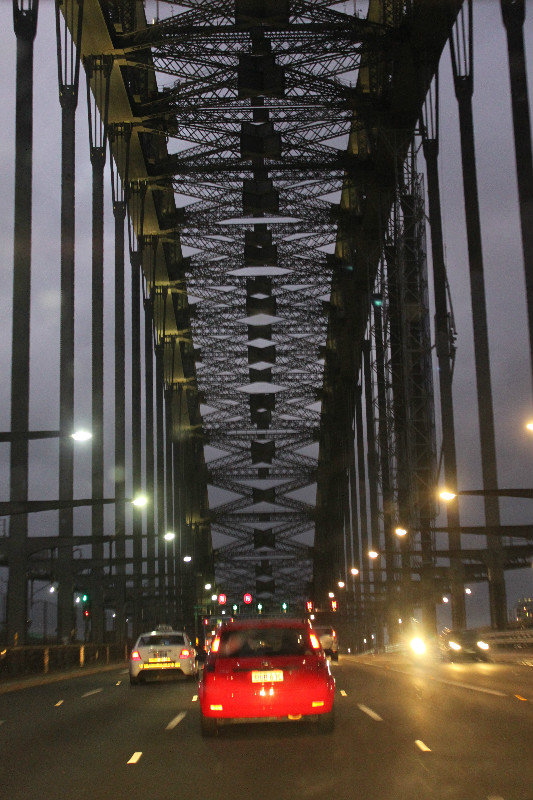 Sydney Harbour Bridge on 31 Dec 2013