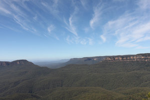 The Blue Mountains in the summer time