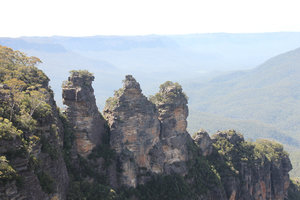 The Three Sisters rock formations