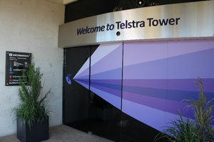Gate to Telstra tower
