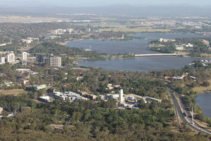 Canberra city view from Telstra tower