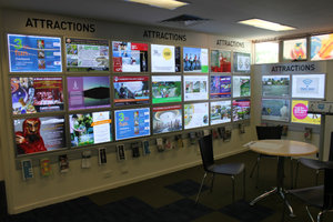 Inside Canberra information center