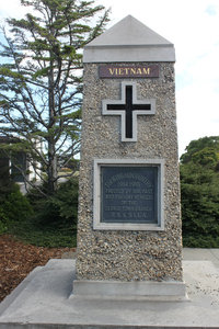 Vietnam war memorial in George town