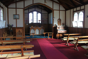 Inside St David's church