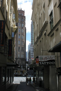 An alley in Aukland CBD