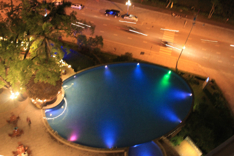 Swimming pool at Novotel Hotel