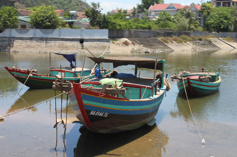 Fishing village in Cửa Lò town