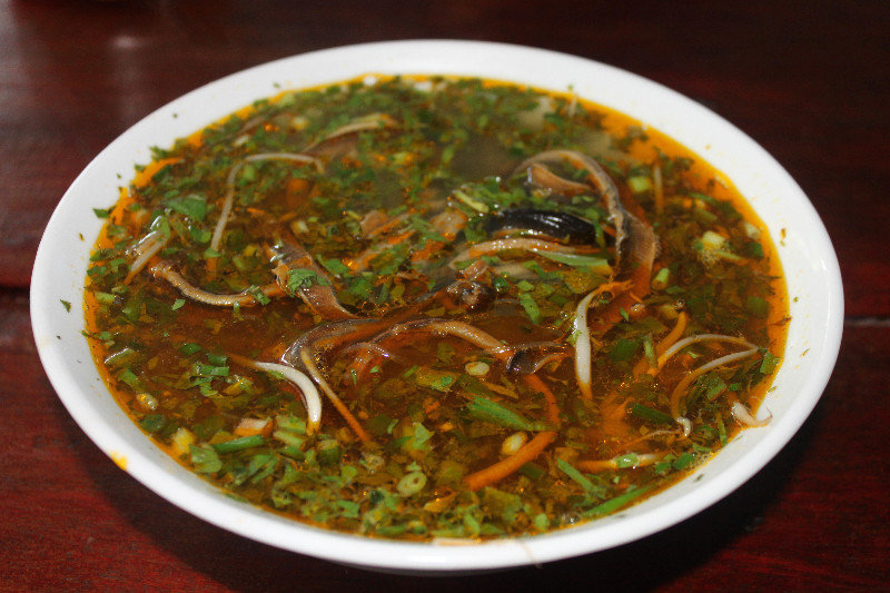 Miến lươn (Eel noodle soup)