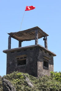 An old bunker on Lan Châu island
