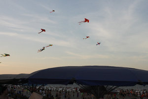Kites at Cửa Lò beach