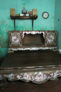 At a local house in Chuôn Ngọ village