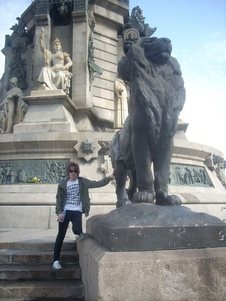 Me with a Lion