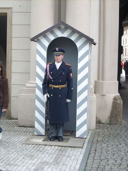 Guarding Prague Castle