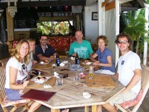 Lunch at Tahaa Yacht Club