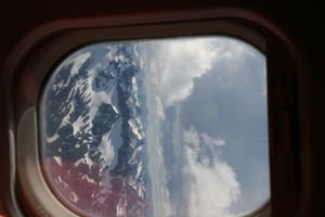 Tierra del Feuogo from the plane 