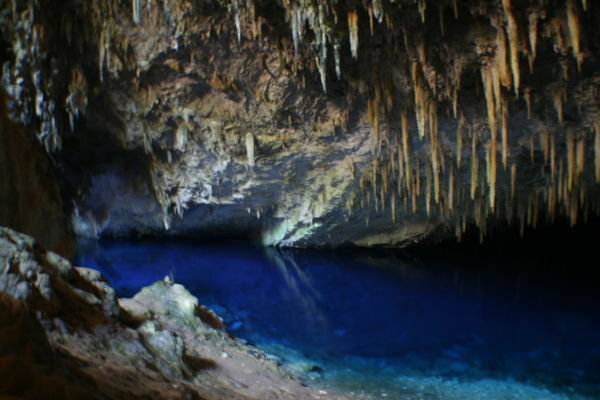 Caves in Bonito, Brazil