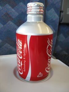 coke in a can/bottel
