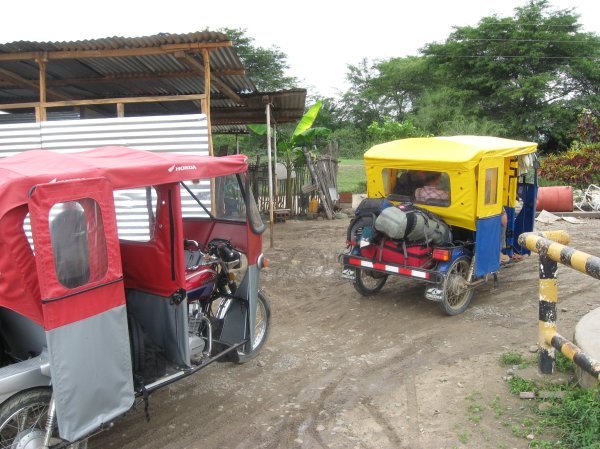 Motos....our main means of transportation in Peru