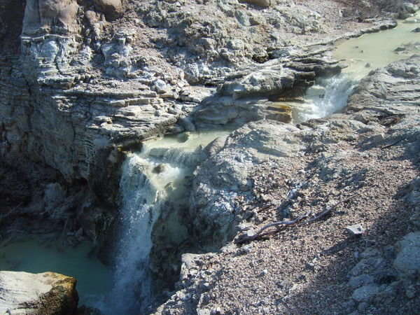 Lake Ngakoro Waterfall