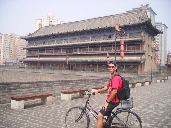 Biking on the City Wall