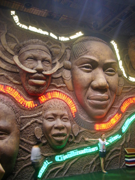 Inside Africa's Pavilion