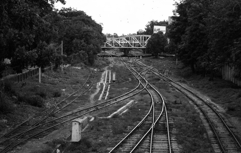Yangon Circular Train tracks