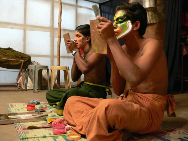Kathakali artists