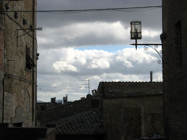 The walled city of San Gimignano