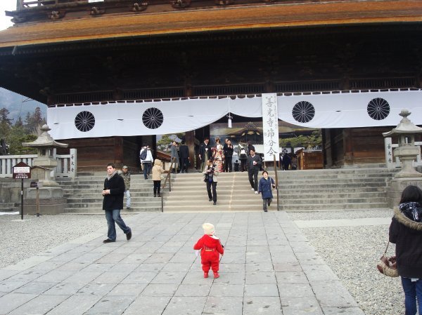 Baby at Temple