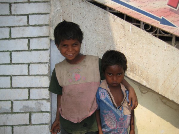 Street kids Bohdgaya