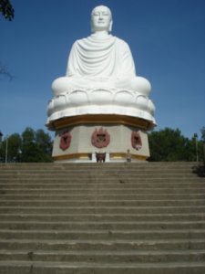 Giant seated Buddha