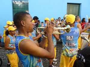 Carnaval in the streets of Pelourinho, Salvador