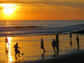 Sunset Soccer at Playa El Zonte