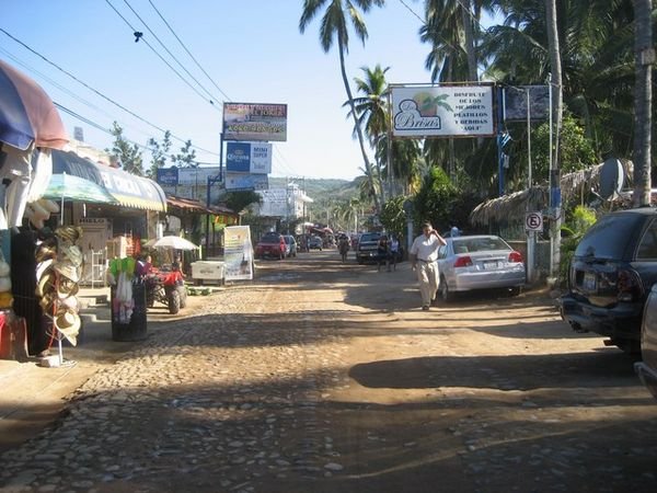 Chacala main street