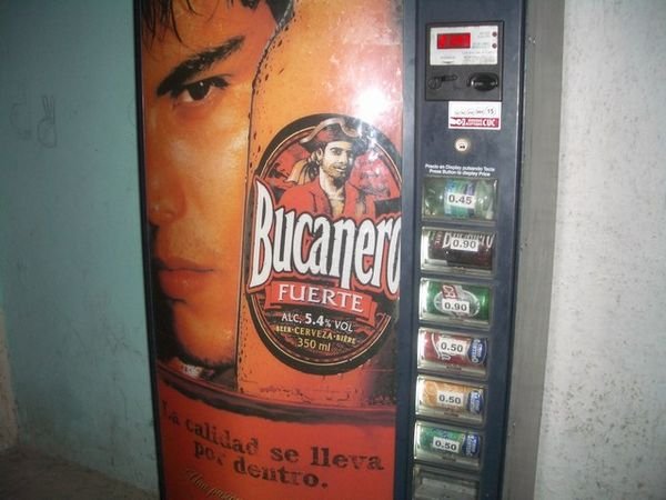 Beer vending machine