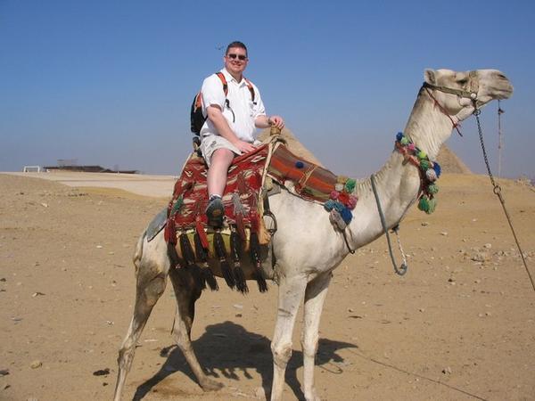 Giza Pyramids - Camel Ride Jason 1