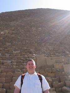 Giza Pyramids - Great Pyramid of Khufu & Jason 2