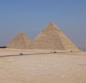 Giza Pyramids - Great Pyramid of Khufu & Khafre