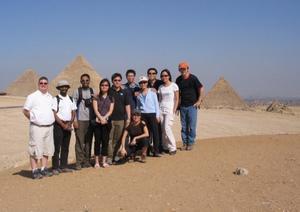 Giza Pyramids - Group Shot
