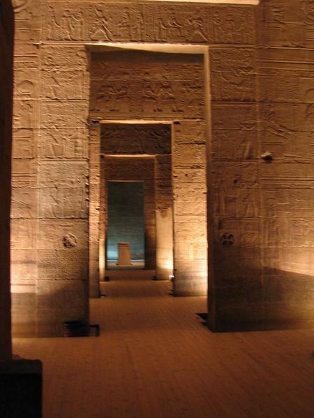 Philae (Isis) Temple @ Night- Interior 2