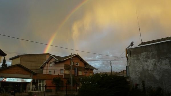 Rainbow in Bariloche