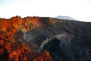 The crater of Mt. Ngauruhoe