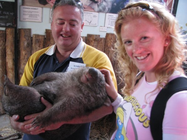 Michelle and Wilma the Wombat. Its no Coco!