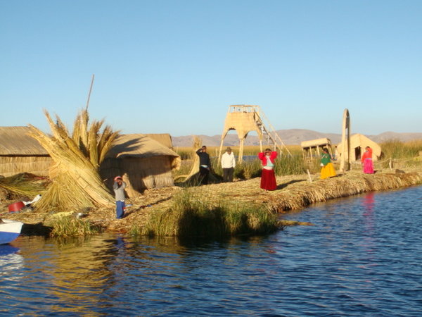 Floating Village, Lake Titicaca