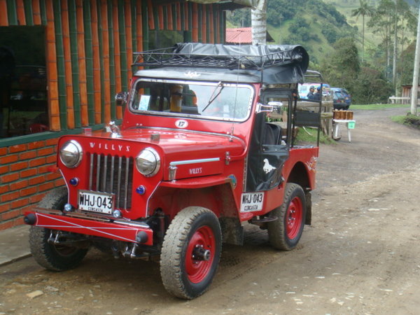 Jeep to Cocora