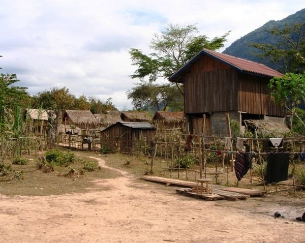 Bungalows at Muang Ngoi