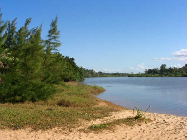 Inland lake near Manakara