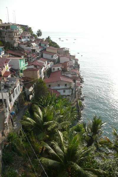 Beachfront favelas (slums) 