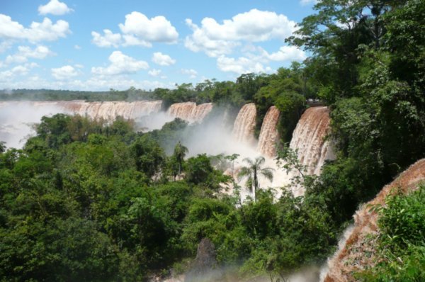 Les chutes d'Iguacu (cote argentin)